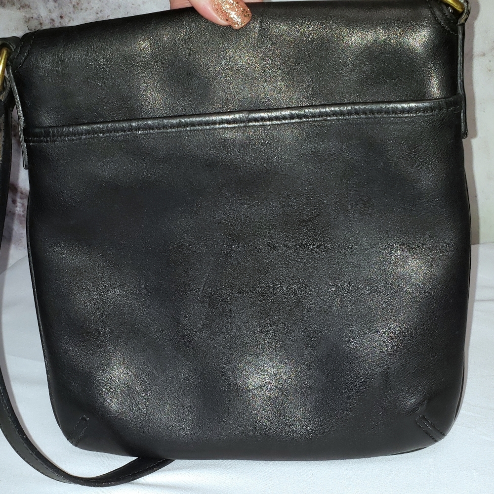 Coach vintage black crossbody purse - Picture 2 of 14